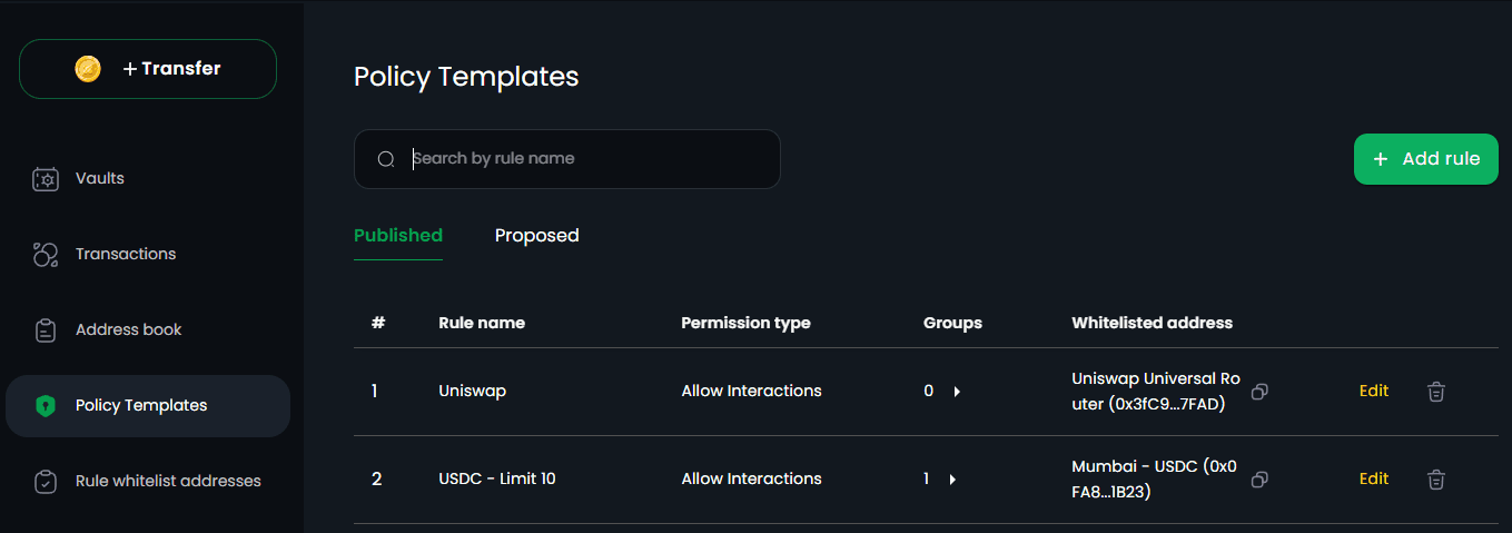 Single Signing with Multisig